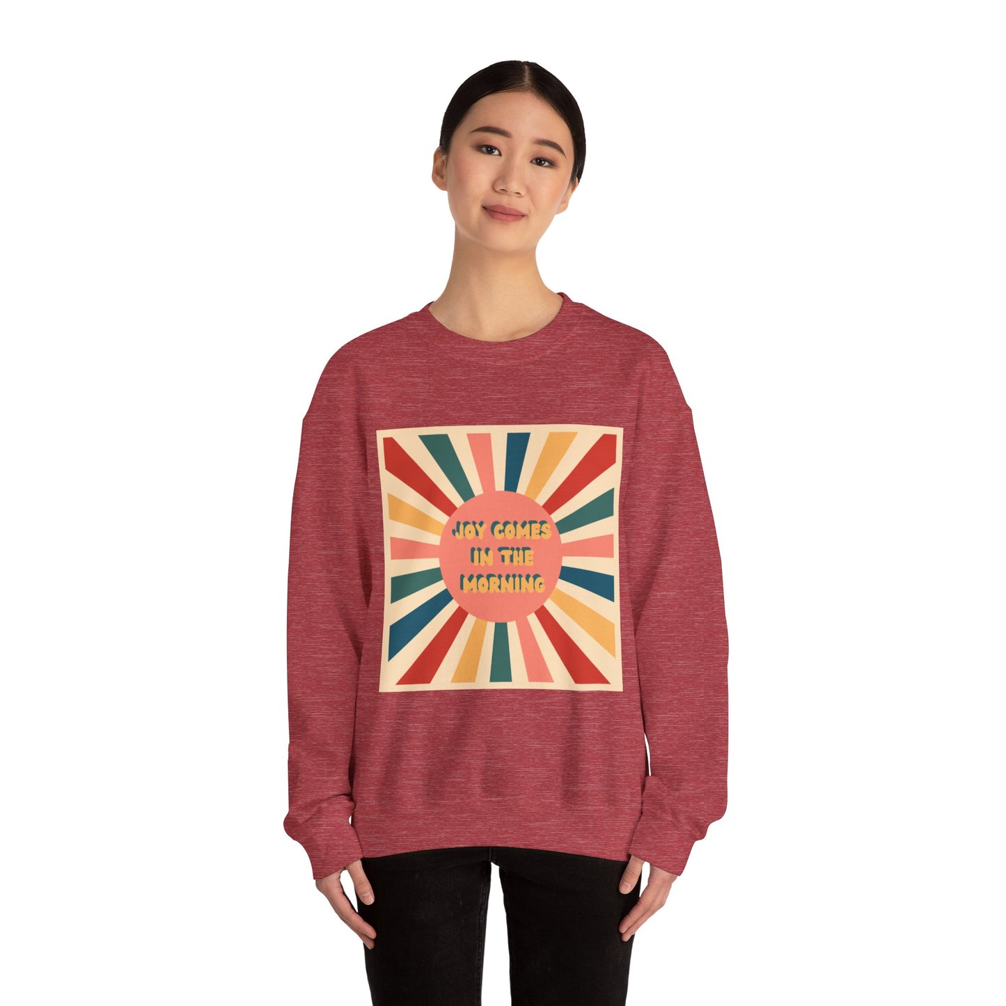 Joy Comes In The Morning Crewneck Sweatshirt