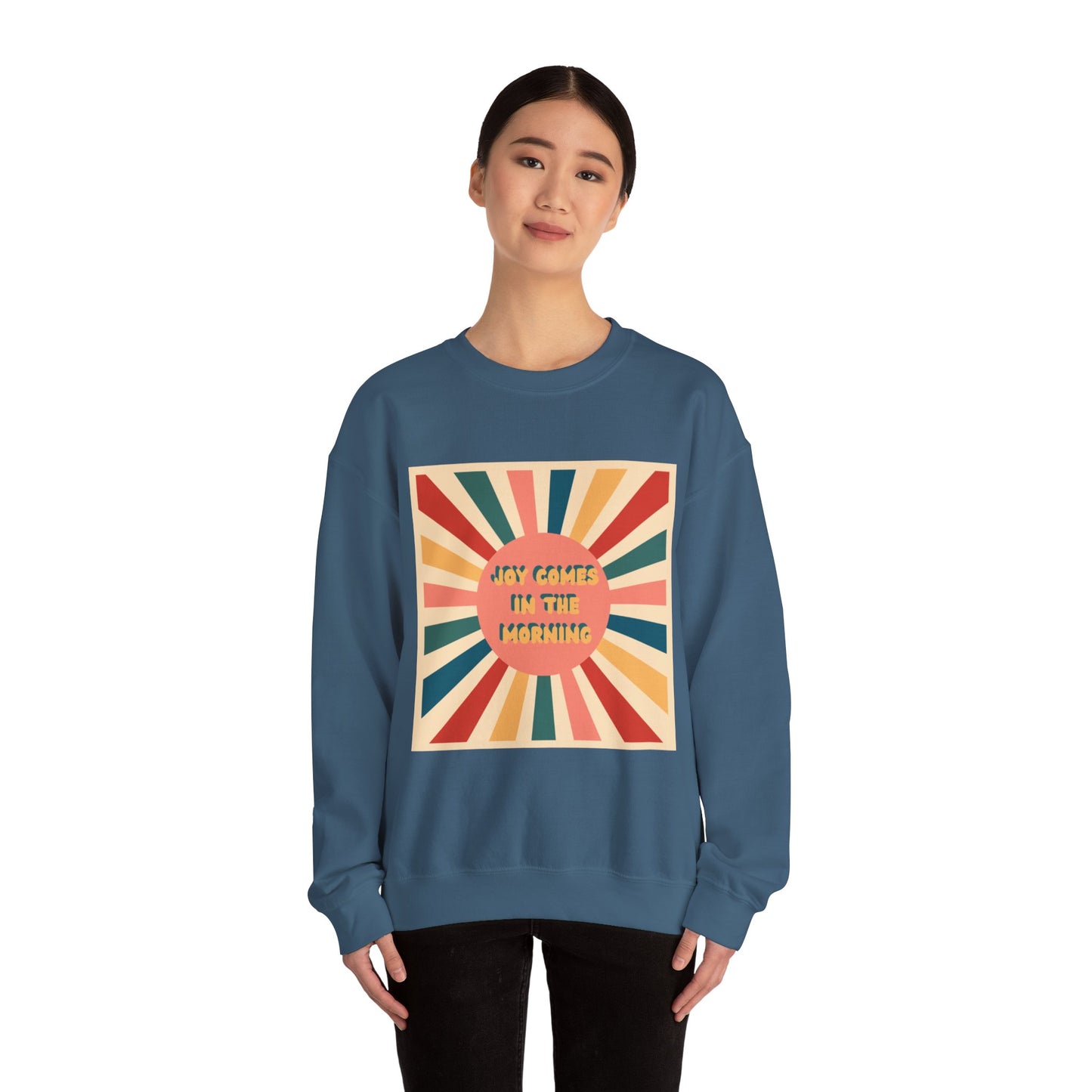 Joy Comes In The Morning Crewneck Sweatshirt