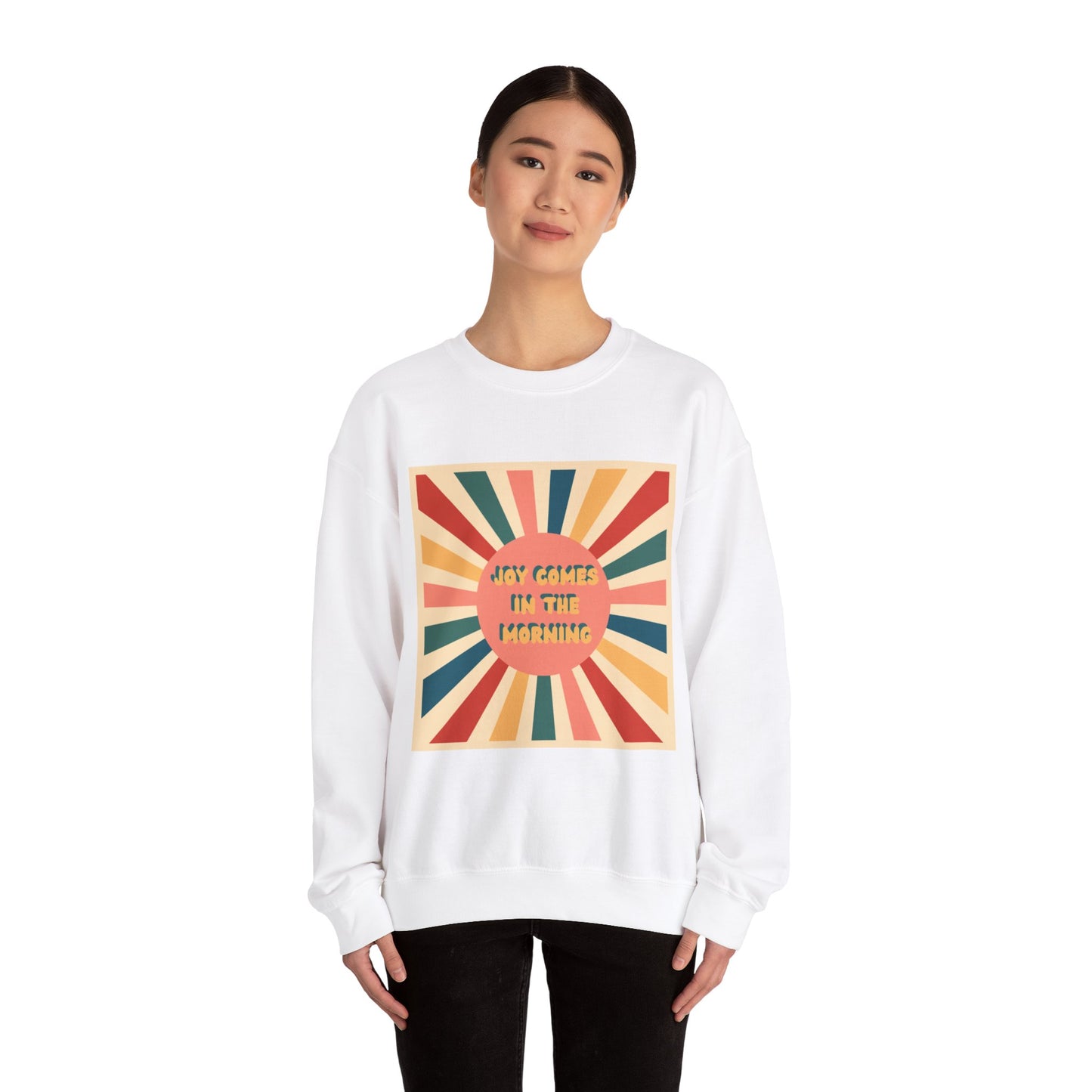 Joy Comes In The Morning Crewneck Sweatshirt